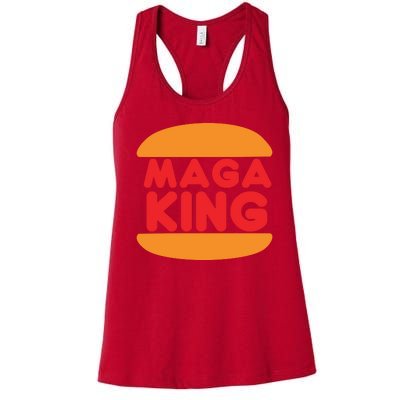 MAGA King Logo Women's Racerback Tank