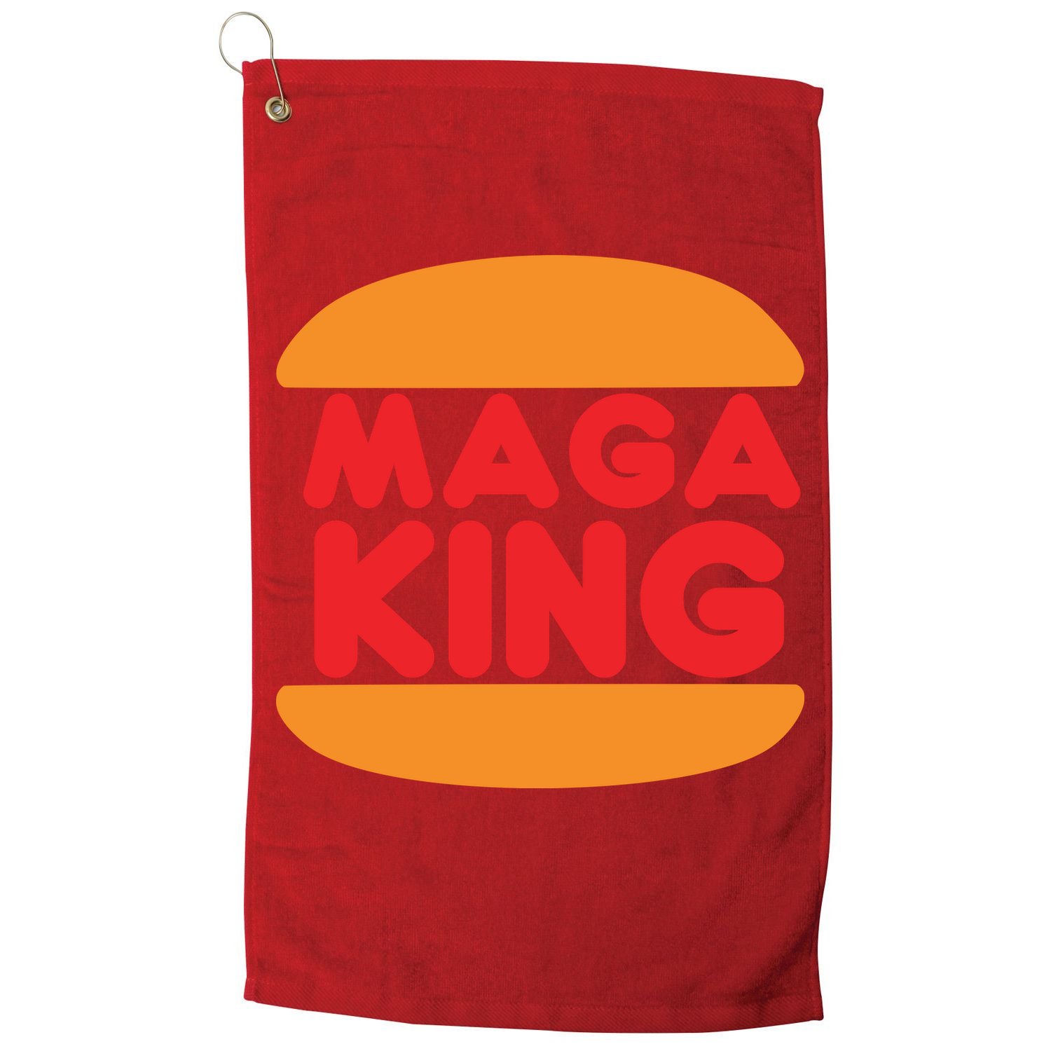 MAGA King Logo Golf Towel