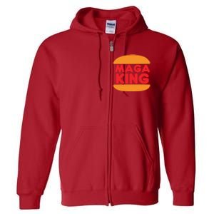 MAGA King Logo Full Zip Hoodie