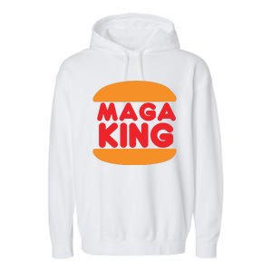 MAGA King Logo Garment-Dyed Fleece Hoodie