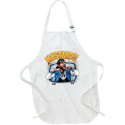 Mustard Kendrick Lamar Fan Lover Full-Length Apron With Pockets