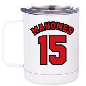 Mahomes Kc 12 oz Stainless Steel Tumbler Cup