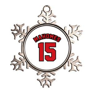 Mahomes Kc Metallic Star Ornament