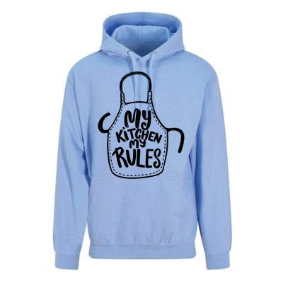 My Kitchen My Rules Design Funny Cooking Mom Dad Chefs Great Gift Unisex Surf Hoodie