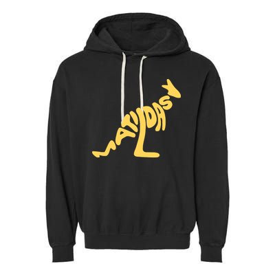 Matildas Kangaroo Garment-Dyed Fleece Hoodie