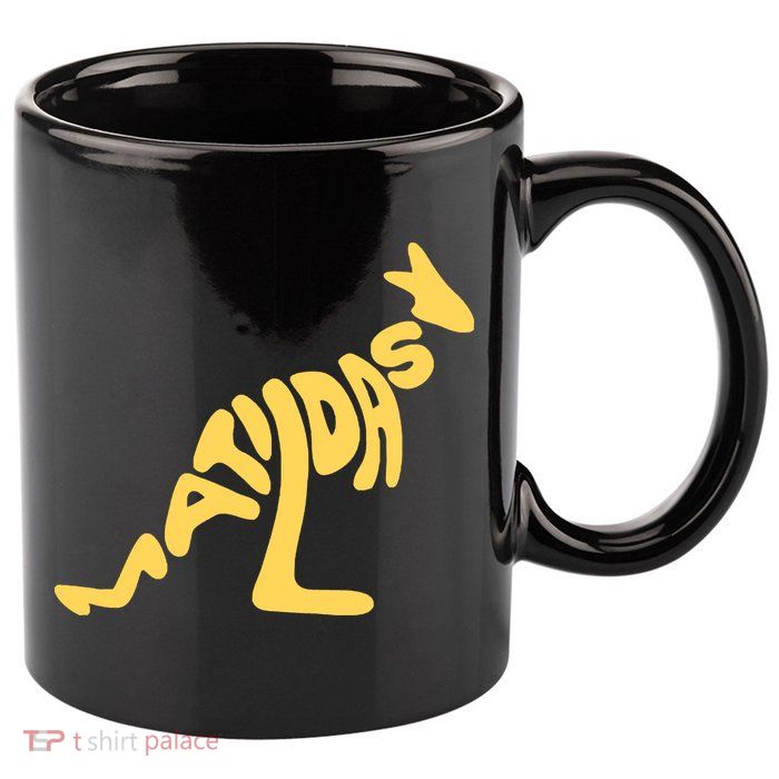 Matildas Kangaroo 11oz C Handle Ceramic Mug
