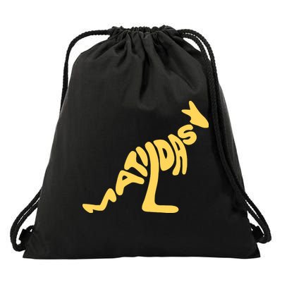 Matildas Kangaroo Drawstring Bag