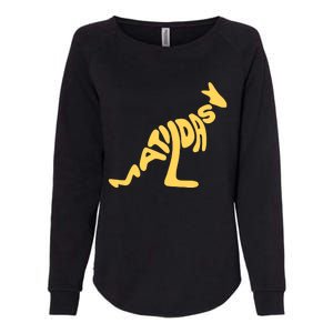 Matildas Kangaroo Womens California Wash Sweatshirt