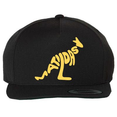 Matildas Kangaroo Wool Snapback Cap