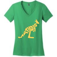 Matildas Kangaroo Women's V-Neck T-Shirt