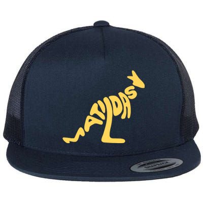 Matildas Kangaroo Flat Bill Trucker Hat