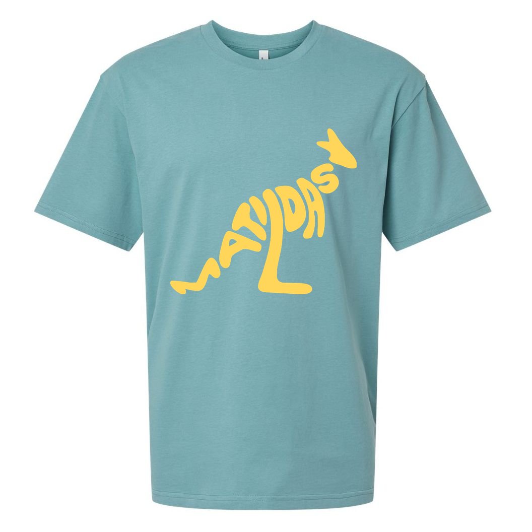 Matildas Kangaroo Sueded Cloud Jersey T-Shirt