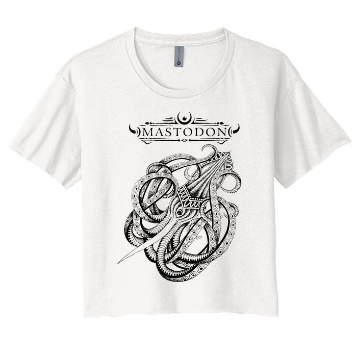 Mastodon – Kraken Women's Crop Top Tee