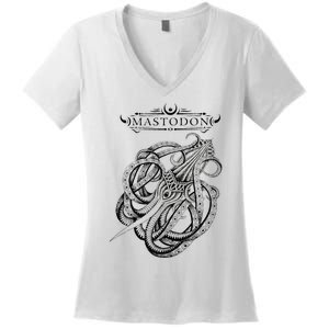 Mastodon – Kraken Women's V-Neck T-Shirt