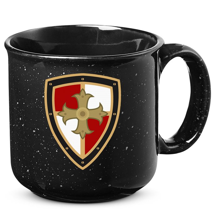 Medieval Knight Medieval Renaissance Tunic 15oz Campfire Ceramic Mug