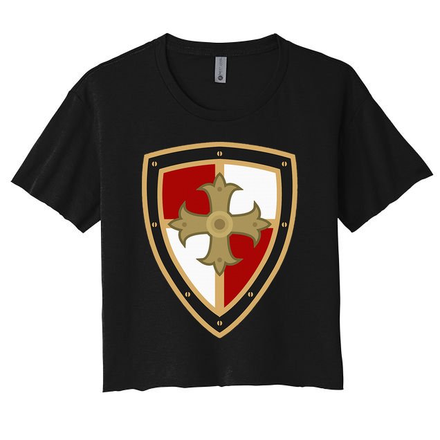 Medieval Knight Medieval Renaissance Tunic Crop Top
