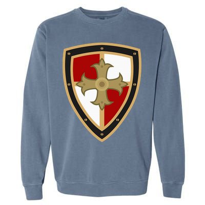 Medieval Knight Medieval Renaissance Tunic Garment-Dyed Sweatshirt