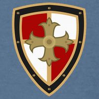 Medieval Knight Medieval Renaissance Tunic Garment-Dyed Sweatshirt