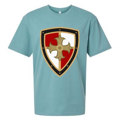 Medieval Knight Medieval Renaissance Tunic Sueded Cloud Jersey T-Shirt