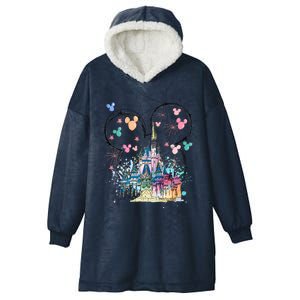 Magical Kingdom Mouse Ear Castle Hooded Wearable Blanket