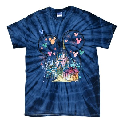 Magical Kingdom Mouse Ear Castle Tie-Dye T-Shirt