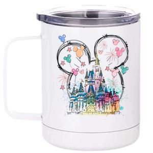 Magical Kingdom Mouse Ear Castle 12 oz Stainless Steel Tumbler Cup