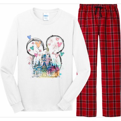 Magical Kingdom Mouse Ear Castle Long Sleeve Pajama Set