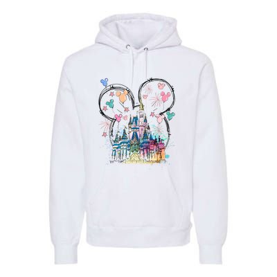 Magical Kingdom Mouse Ear Castle Premium Hoodie