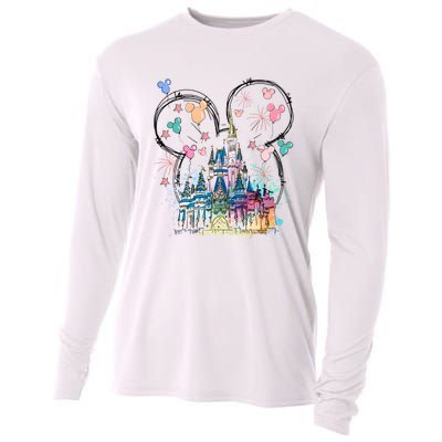 Magical Kingdom Mouse Ear Castle Cooling Performance Long Sleeve Crew