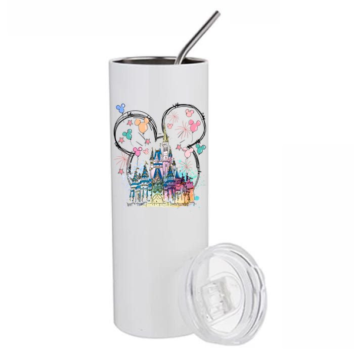 Magical Kingdom Mouse Ear Castle Stainless Steel Tumbler