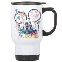 Magical Kingdom Mouse Ear Castle Stainless Steel Travel Mug