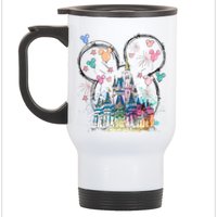 Magical Kingdom Mouse Ear Castle Stainless Steel Travel Mug