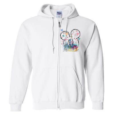 Magical Kingdom Mouse Ear Castle Full Zip Hoodie