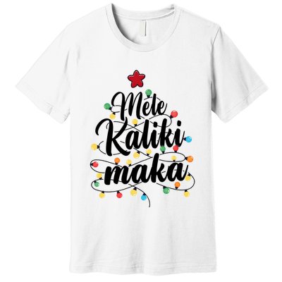 Mele Kalikimaka Merry Christmas Holiday Season Matching Group Team Family Premium T-Shirt