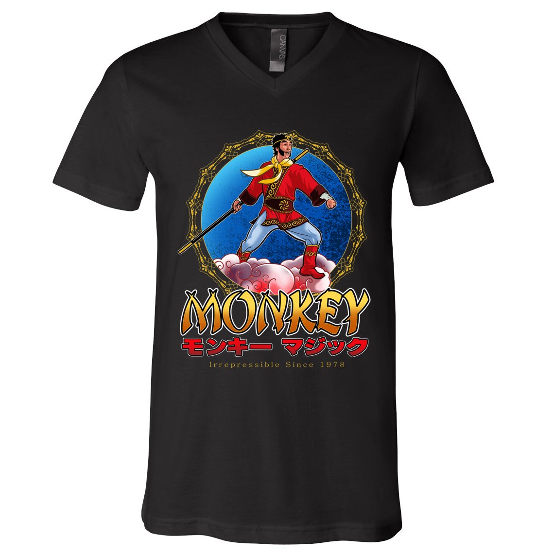 Monkey King V-Neck T-Shirt