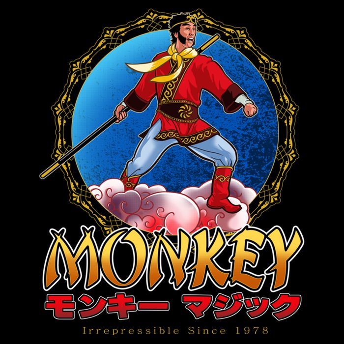 Monkey King Button