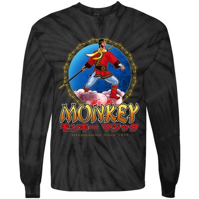 Monkey King Tie-Dye Long Sleeve Shirt