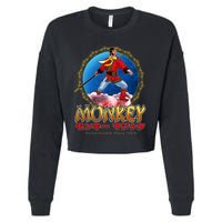 Monkey King Cropped Pullover Crew