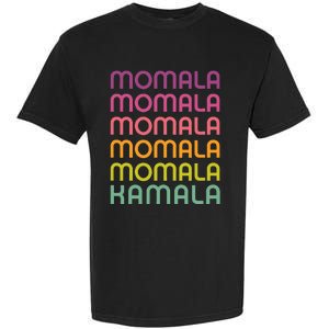 Momala Kamala Mamala Retro Colorful Design Mom Kamala Garment-Dyed Heavyweight T-Shirt