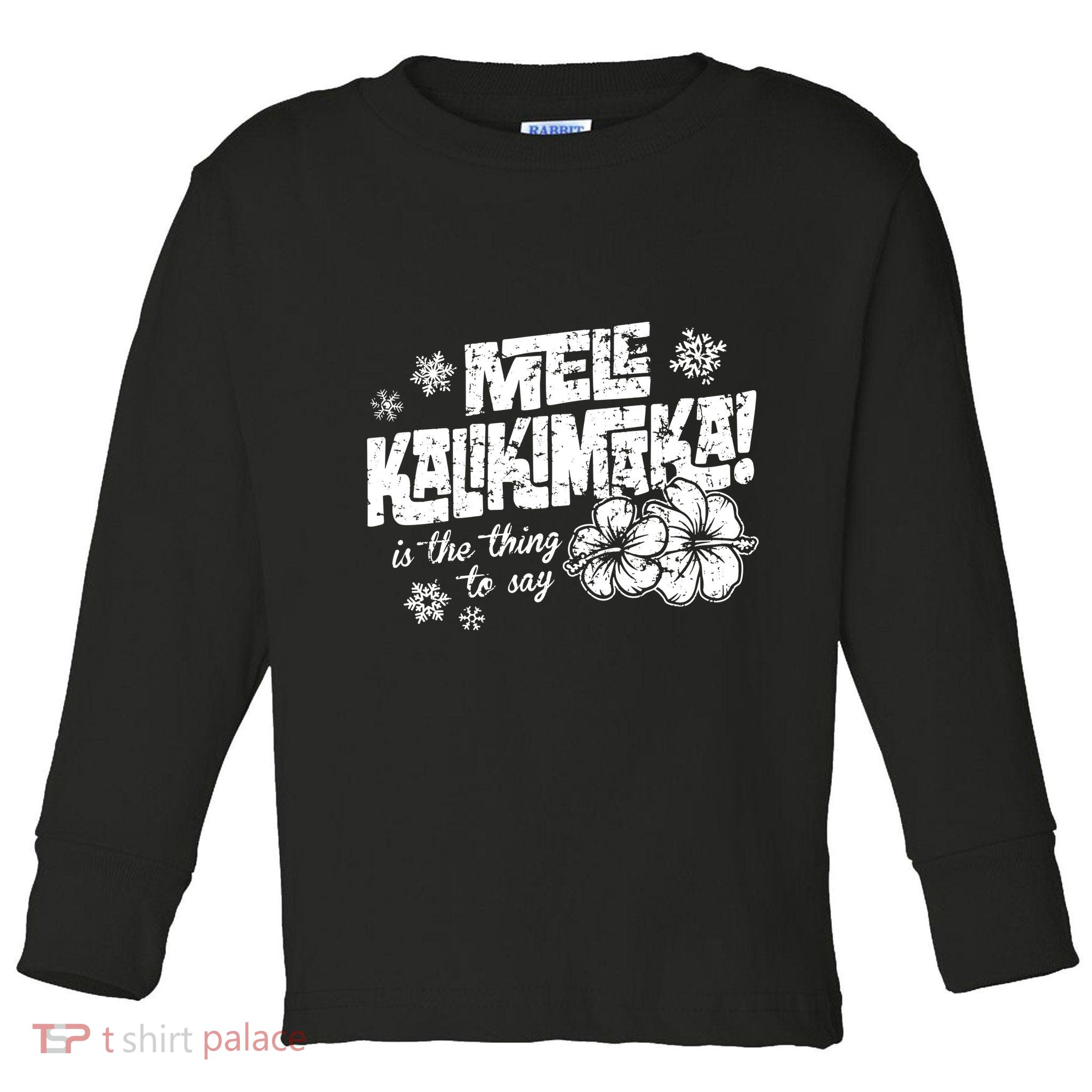 Mele Kalikimaka Toddler Long Sleeve Shirt