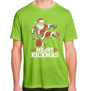 Merry Kickmas Martial Artist Martial Arts Taekwondo Tkd Gift Adult ChromaSoft Performance T-Shirt