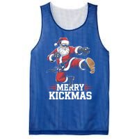 Merry Kickmas Martial Artist Martial Arts Taekwondo Tkd Gift Mesh Reversible Basketball Jersey Tank