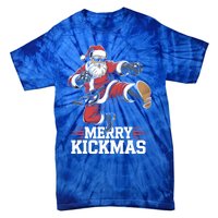 Merry Kickmas Martial Artist Martial Arts Taekwondo Tkd Gift Tie-Dye T-Shirt