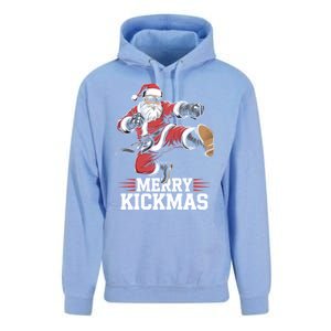 Merry Kickmas Martial Artist Martial Arts Taekwondo Tkd Gift Unisex Surf Hoodie