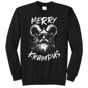 Merry Krampus Mythical Christmas Horror Gift Sweatshirt