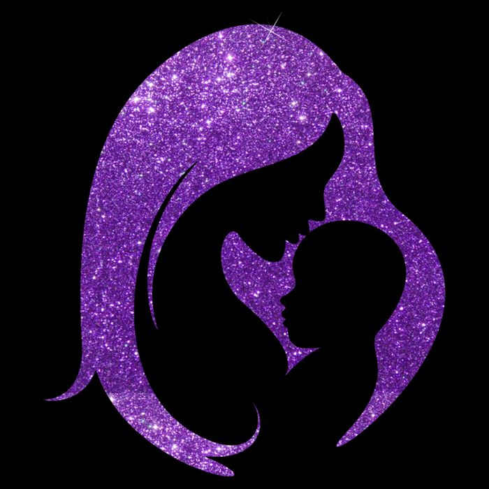 Mother Kissing Newborn Baby Cute Gift Backpack