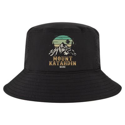 Mount Katahdin National Park Merchandise Hiking Mt Katahdin Cool Comfort Performance Bucket Hat