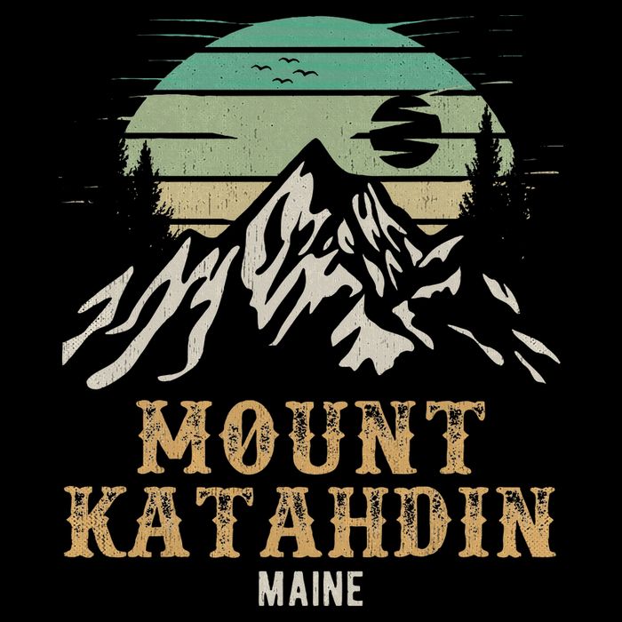 Mount Katahdin National Park Merchandise Hiking Mt Katahdin Cooling Performance Crew T-Shirt