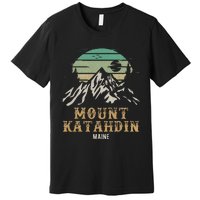 Mount Katahdin National Park Merchandise Hiking Mt Katahdin Premium T-Shirt