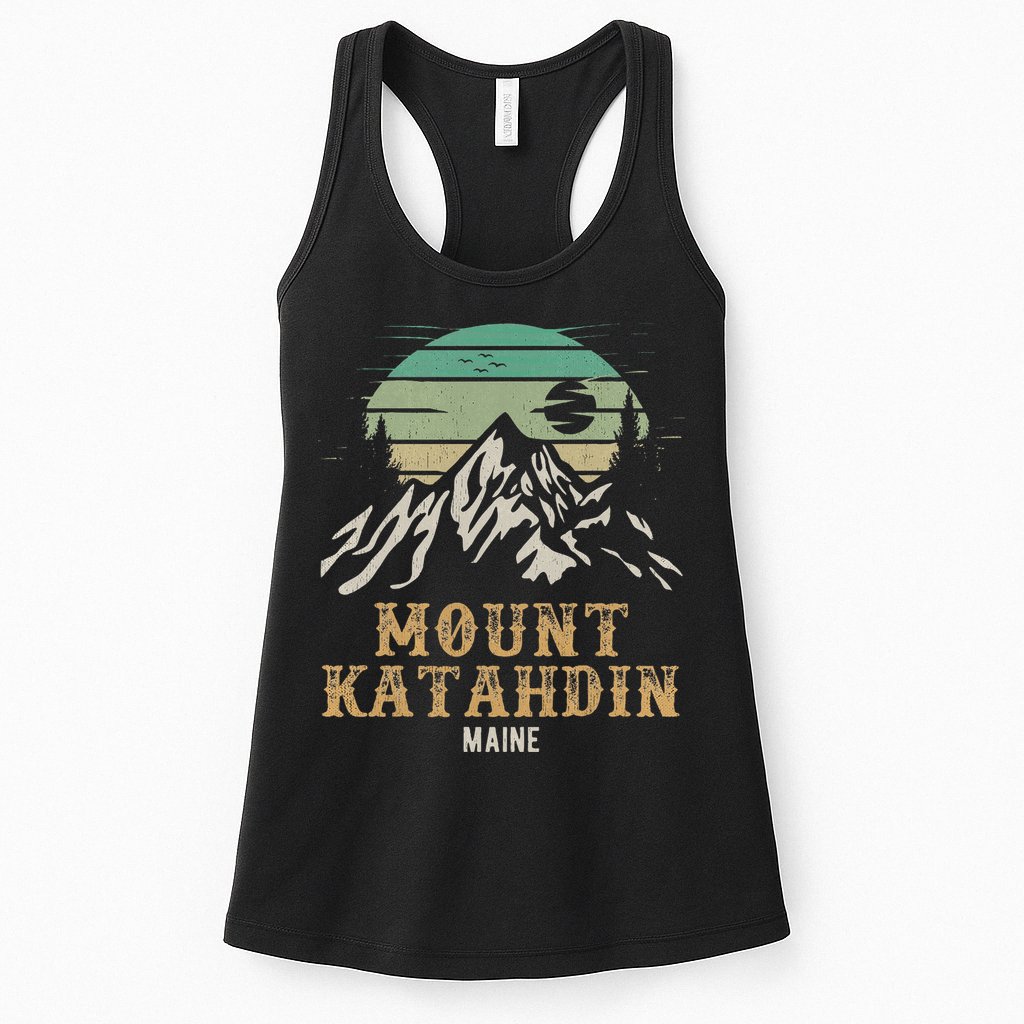 Mount Katahdin National Park Merchandise Hiking Mt Katahdin Womens Tank Top